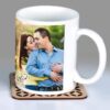 Personalised Plain White Ceramic Mug