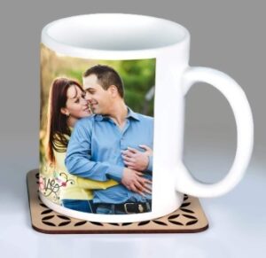 Personalised Plain White Ceramic Mug