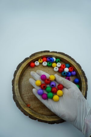 Multicolor Abacus Beads