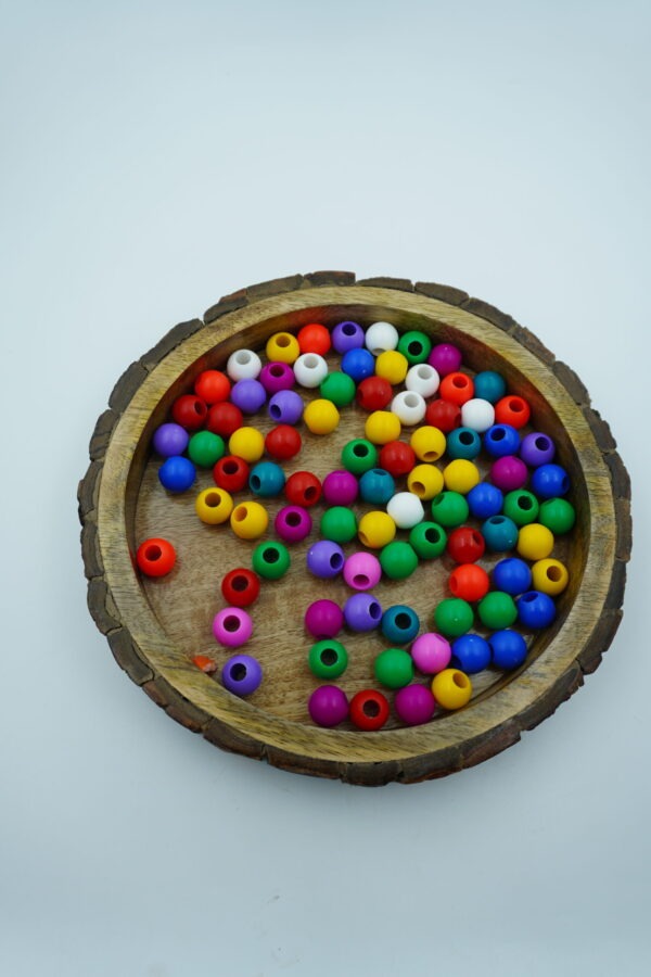 Multicolor Abacus Beads