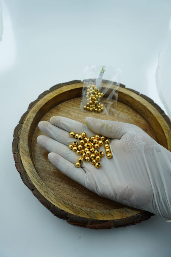 Metallic Gold Craft Beads