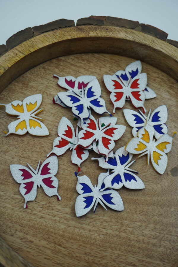 Glitter Foam Butterfly Cutouts