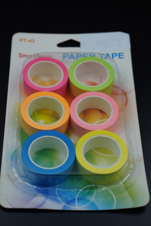 Paper tape Neon