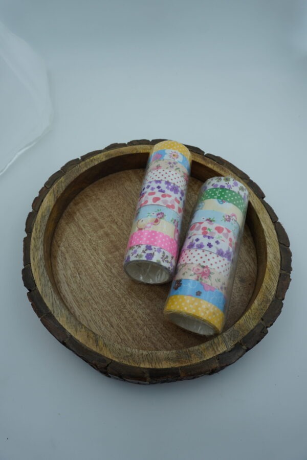 colorful fabric washi tapes