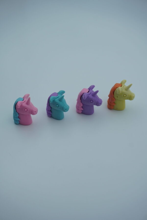 3D Unicorn Eraser