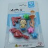 Cartoon Instrument & Star Eraser Set