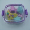 Fashion-Themed Eraser Set for Girls