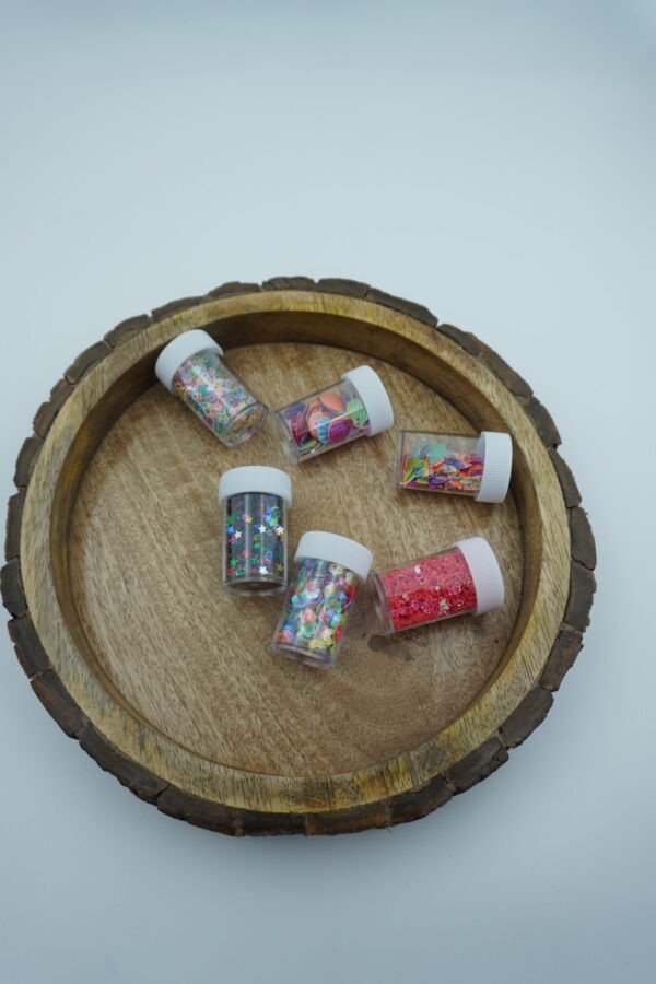 glitter & sequin bottles