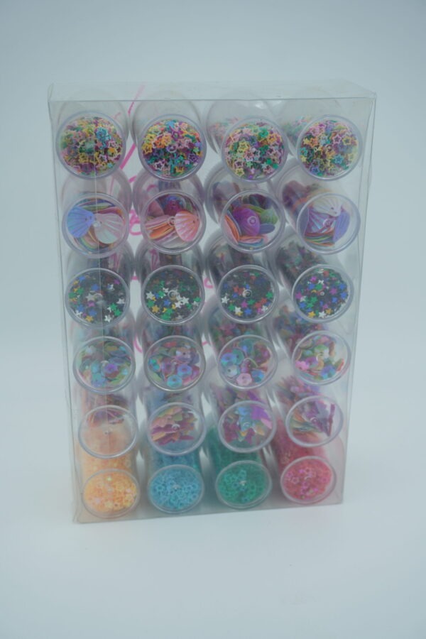 glitter & sequin bottles