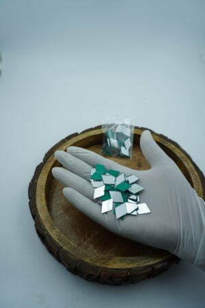 Diamond Shape Mirror Glass