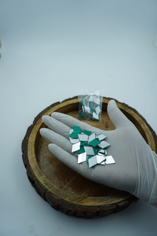 Diamond Shape Mirror Glass