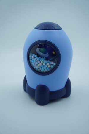 AG-MB-02-A-scaled-1.jpg Rocket shape piggy bank with coded lock ( Blue colour)