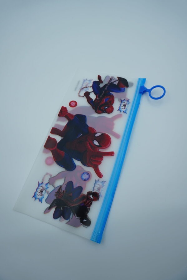 Cartoon character zip  pencil pouch for Boys