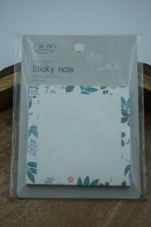 AG-SN-07-A-scaled-1.jpg Floral Sticky Notes / Memo Pad