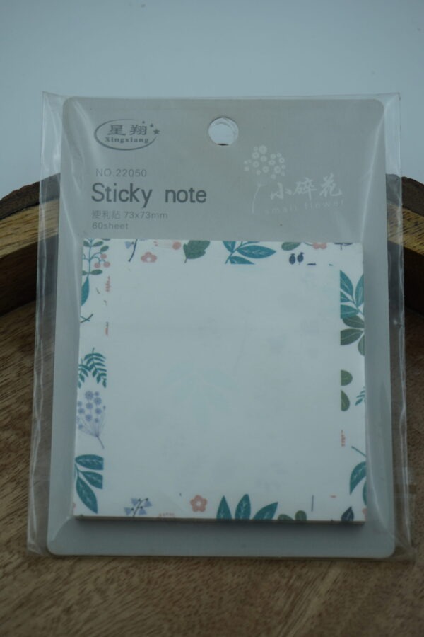 AG-SN-07-A-scaled-1.jpg Floral Sticky Notes / Memo Pad