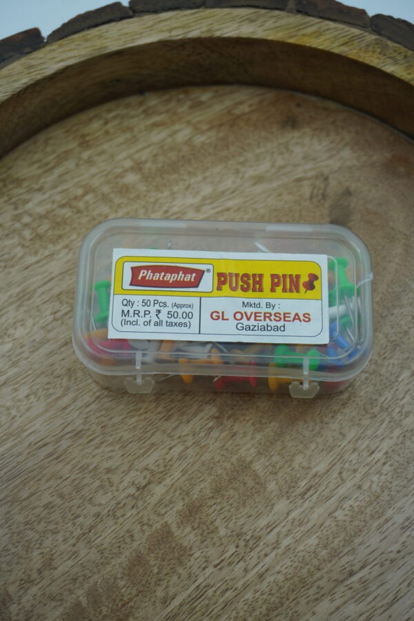 Multi-Color Push Pins Set