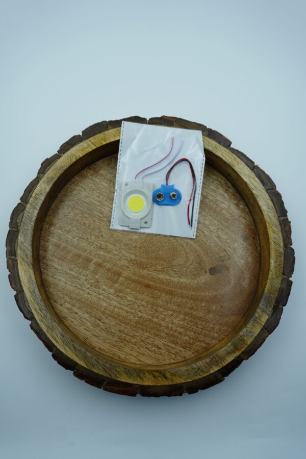 Coin shape LED light