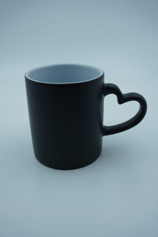 Personalised Photo Magic Mug with Heart Handle