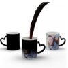 Personalised Photo Magic Mug with Heart Handle