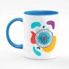 Personalised Photo Mug with Inner Colour